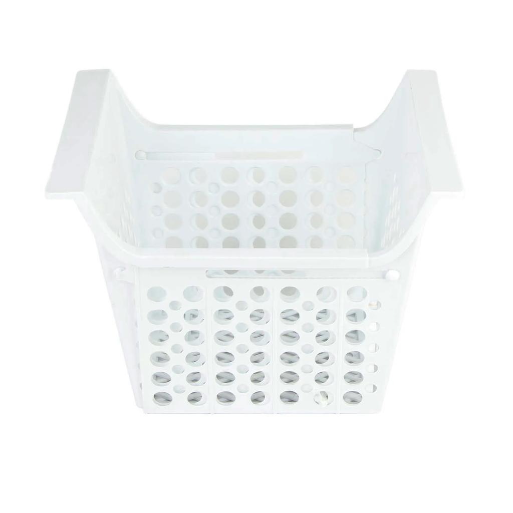 Chest Freezer Basket Deep Freezer Organizer Bin Expandable PP Heavy Load with Handle Chest Freezer Accessory for Kitchen