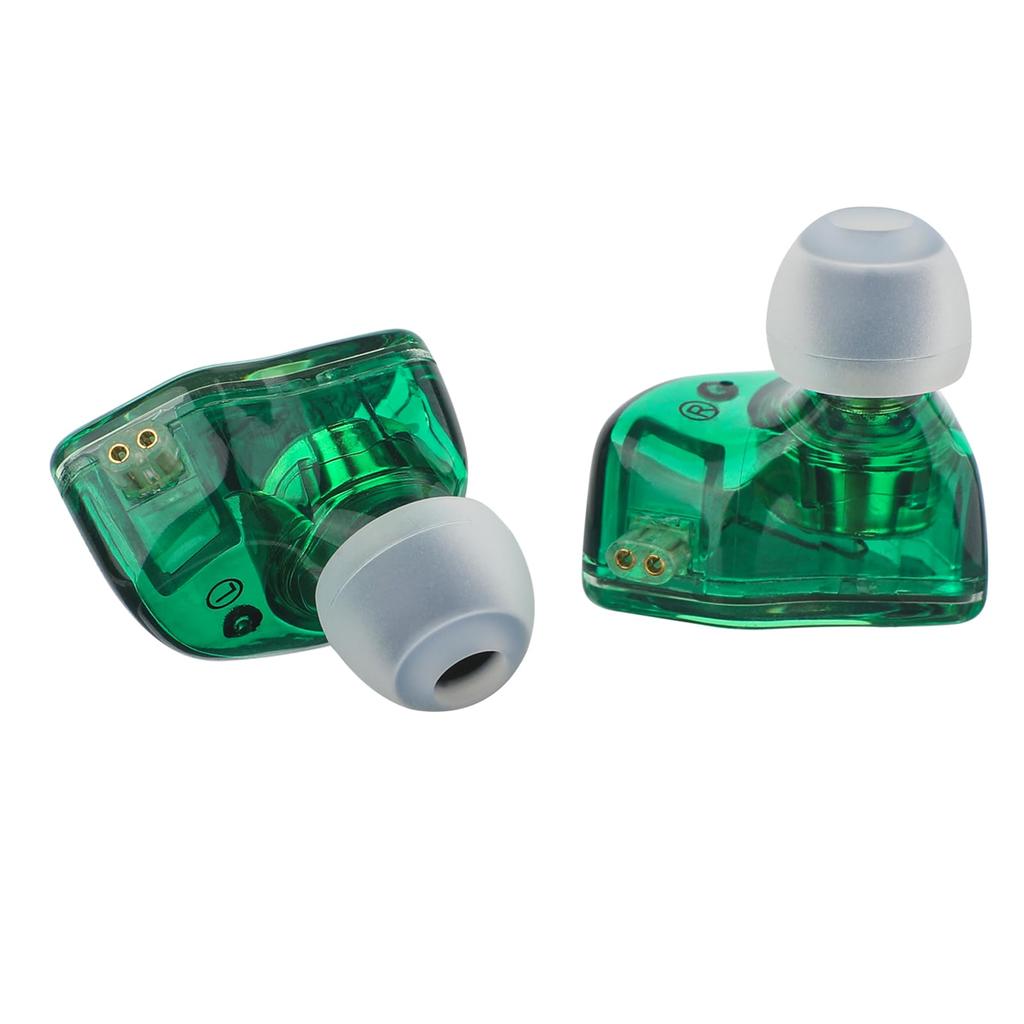 LINSOUL TANGZU Dynamic Diaphragm Monitors with Wan'er S.G High-End In-Ear (Green - Microphone)