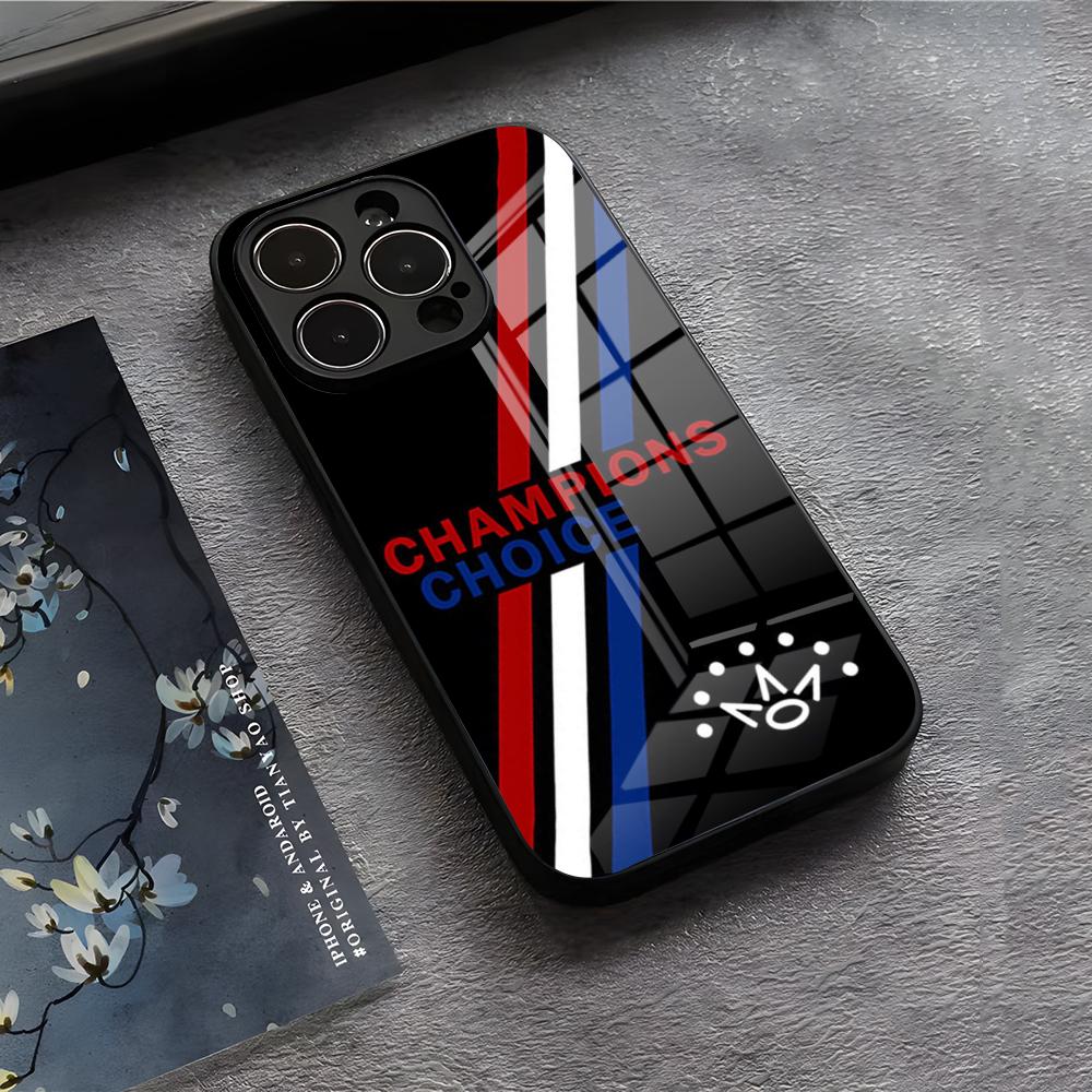 

Чехол для телефона S-Scotty C-Camerons King Crown Для IPhone 17 Air 16 E Pro Max 15 14 13 Mini 12 Pro 11 Max Plus Черная Стеклянная Крышка iPhone17ProMax