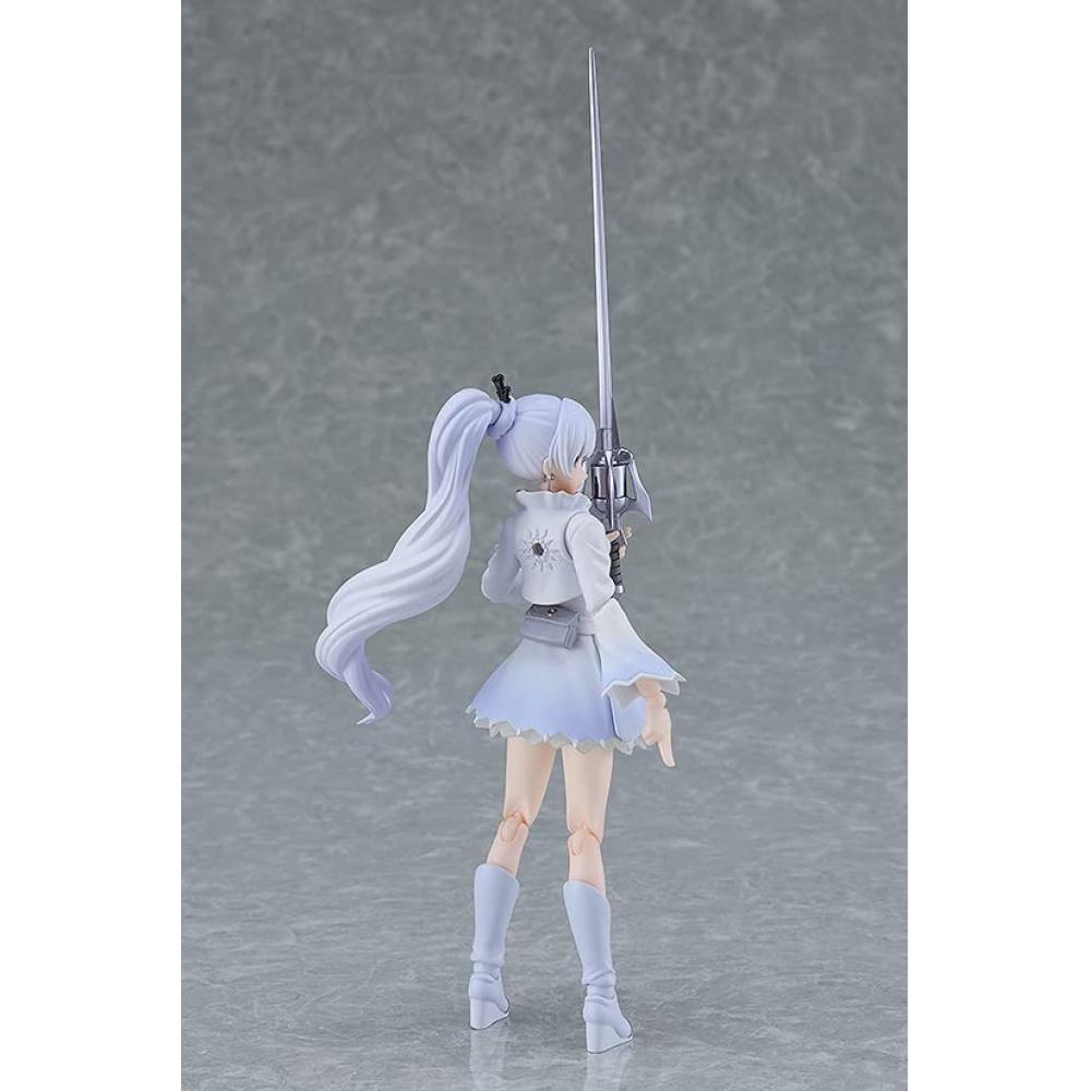 Figma RWBY Ice and Snow Empire Weiss Schnee figura móvel pintada de plástico sem escala