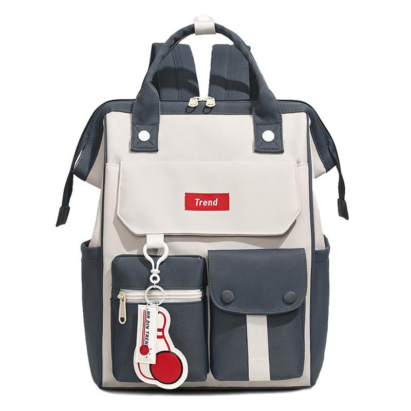Schoolbag Mi Bag Multifunctional Maternal and Infant Bag Portable Multipurpose Large Capacity Fashion Mom Bag Travel with Baby Maternity Bag