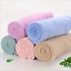 1pc Anti-Frizz Microfiber Hair Towel with Button Quick Drying &Super Absorbent