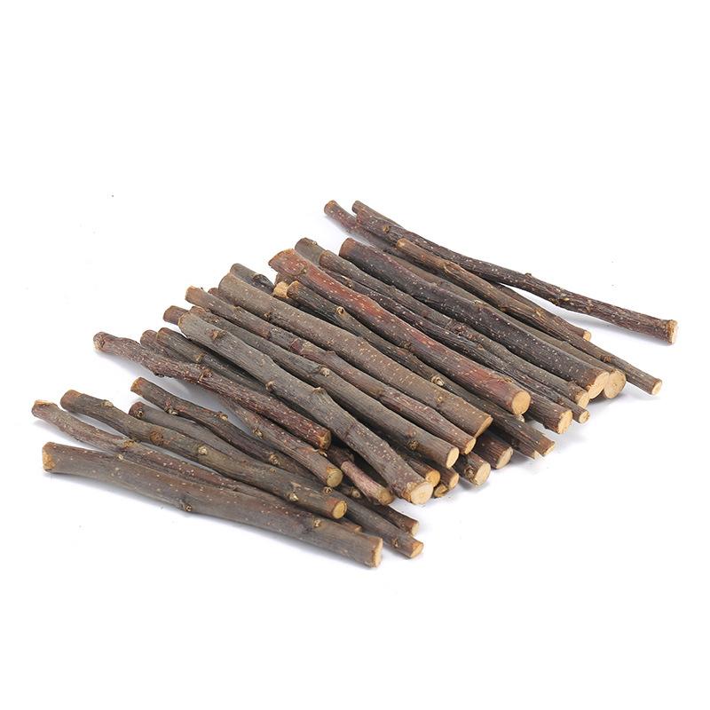 

100g Teeth Grinding Apple Tree Stick Biting Tree Small Animal Toys for Hamster Guinea Pig Rabbit Squirrel Hedgehog