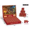 Puzzle Christmas 24 Day Countdown Advent Calendar Blind Box For Childrens Gift