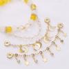 1pc 8-9cm Bracelet Safety Chain High Color Retention Gold Plating Safety Chain Tassel Pendant Chain Accessories DIY Handmade