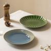 A Large Collection Of Japanese-Style Retro Ceramic Plates, High-Value Round Dishes, Nordic Style Household Pasta Plates, Tableware