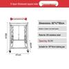 Commercial Stainless Steel Baking Tray Rack Trolley