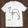 Picasso Camel One Line Drawing Art Funny Meme Cult Movie Cool Gift Tee T Shirt C760
