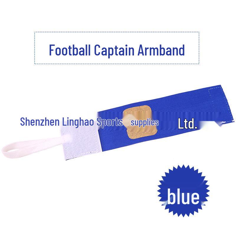 Kids' Velcro Football Captain Armband - Nylon C Letter Team Band for Matches