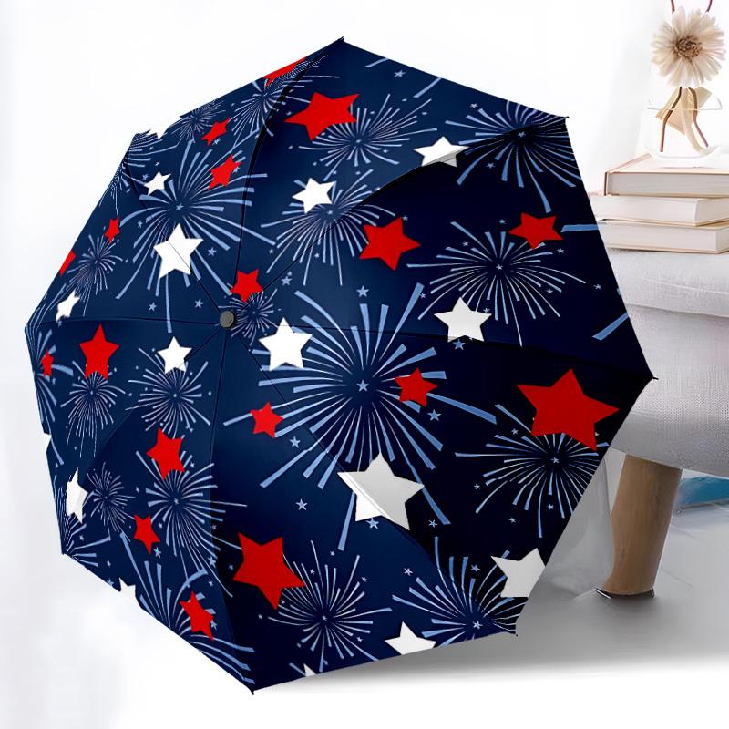 1pc Automatic Open/Close Umbrella with Automatic Folding - Automatic Operation,Portable Compact Travel Umbrella Suitable for
