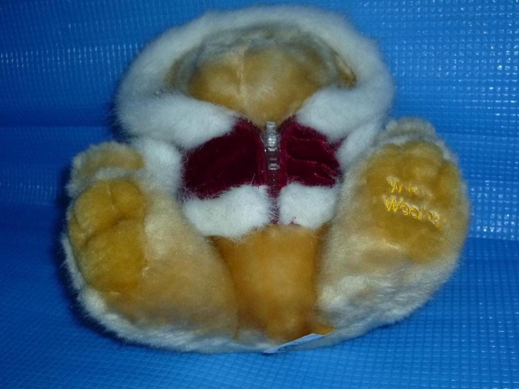 [USED] Chad Valley Winter Woolies Christmas Teddy Bear In Excellent Condition