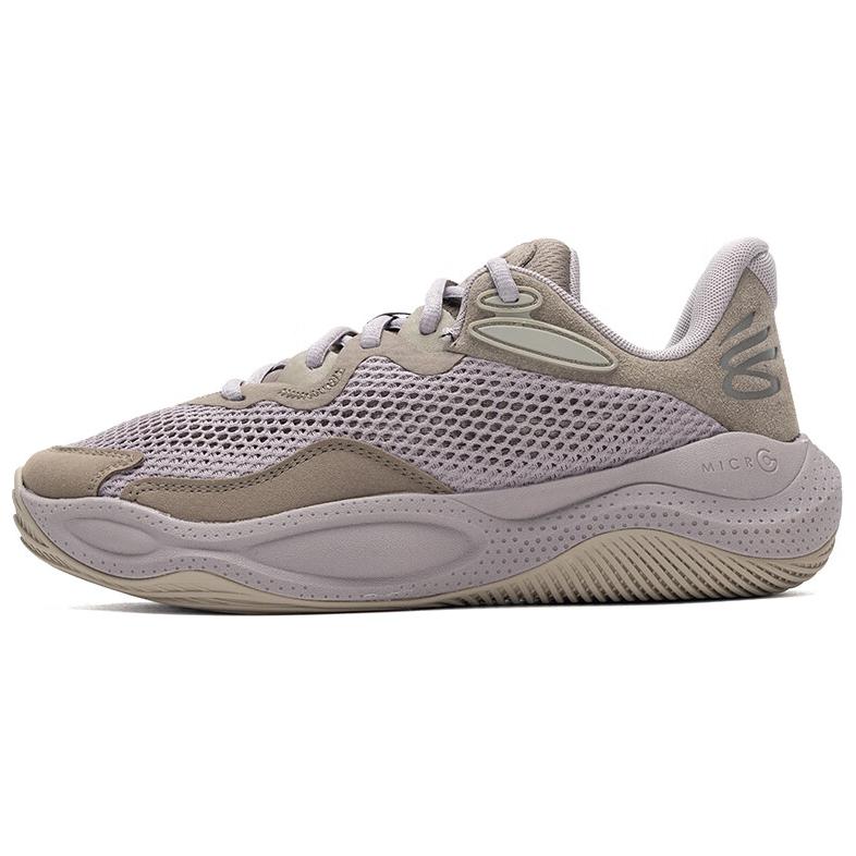 Under Armour Curry Splash 24 Comfortable Lightweight Breathable Basketball Shoes Unisex Sneakers Brown 3028193-200