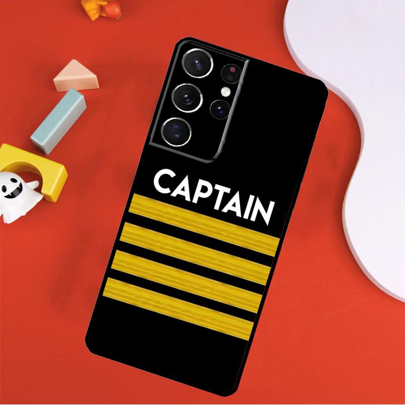 

Airplane Pilot Epaulette Phone Case For Samsung Galaxy S25 Ultra S9 S10 S20 FE S21 S22 S23 S24 Plus S24 Ultra Cover Galaxy S24Ultra