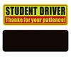 Novice Intern Driver Car Sticker Magnetic Reflective Sticker Popular New+river Novice Car Sticker