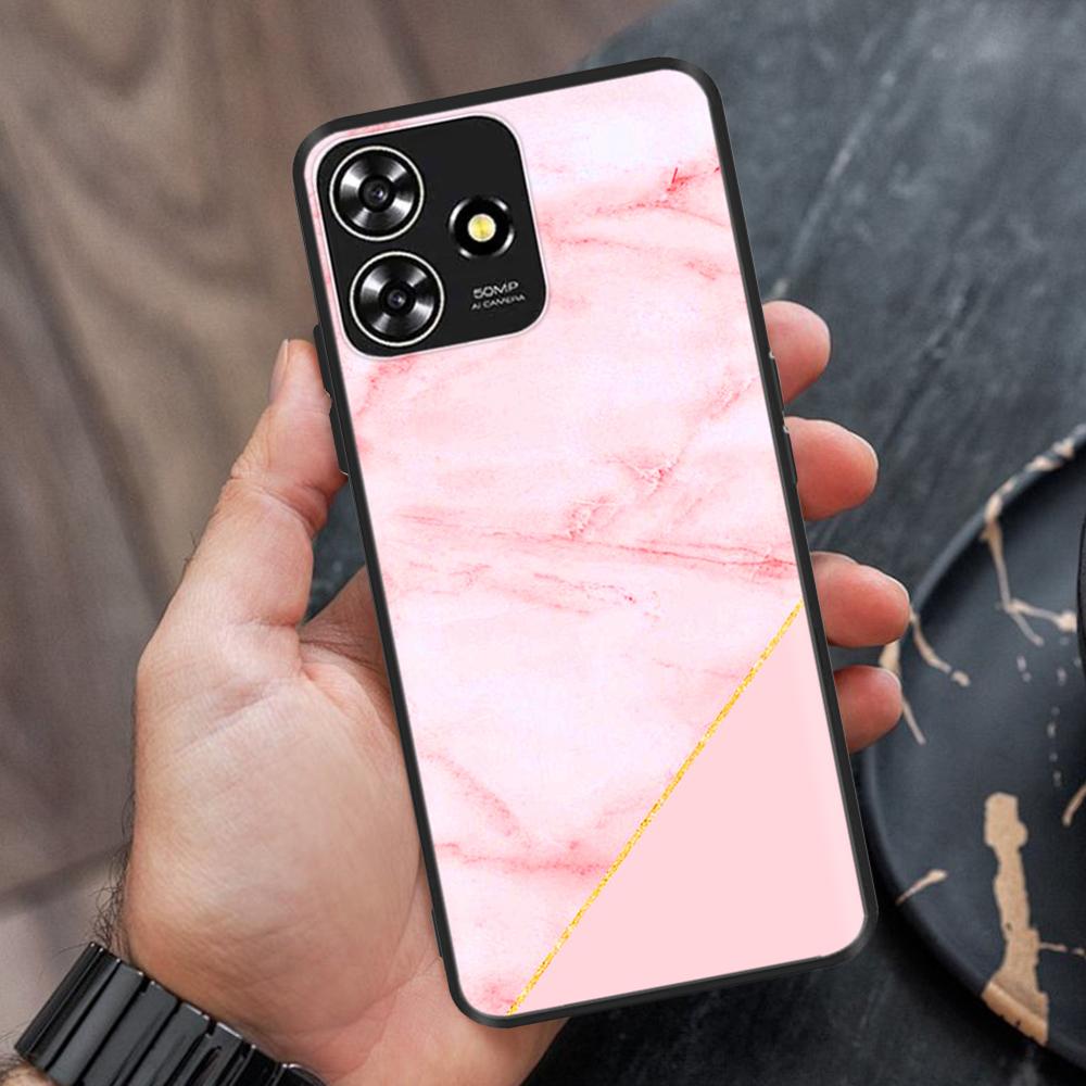 For ZTE Blade A73 Case Soft Black Silicone Bumper Phone Cover Funda For ZTE Blade A73 5G Cases For ZTE Blade A73 4G Fundas Coque