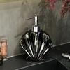 Tvåldispenser Lyxig keramisk handspritflaska Toalett duschgel press-typ lotionflaska Schampoflaska schampodispenser