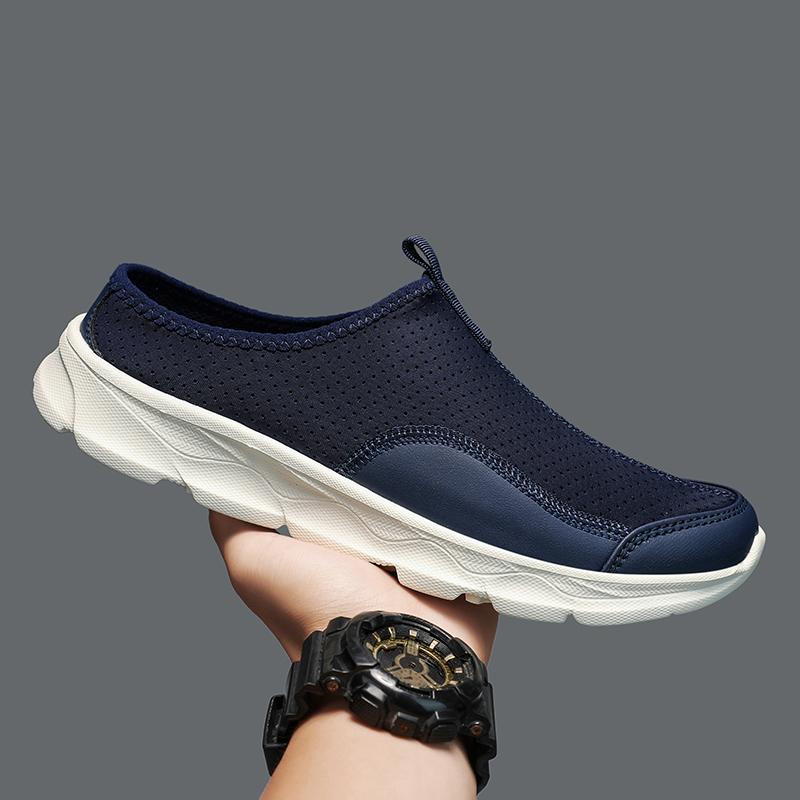Herren Freizeitschuhe Slipper Leichtgewichtige Loafer Herren Sandalen Atmungsaktive Halbschuhe Canvas Schuhe Zapatos Hombre