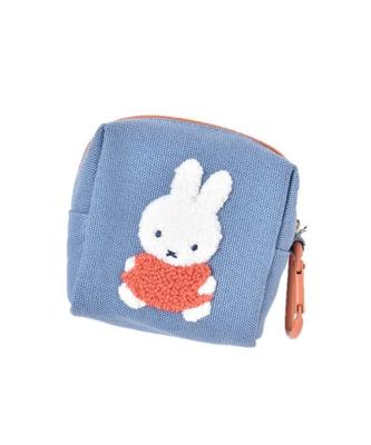 Marimo Craft MIFFY Colorful Sagara Series Mini Pouch, Blue, Small Item Storage, Character Pouch, Blue, Approx. W80 X H80 X D40mm (DBM-3221)