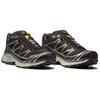 SALOMON XT-6 Schwarzer Kaffee Unisex Sneaker Braunes Schuhwerk-Silberner Falke L47690400