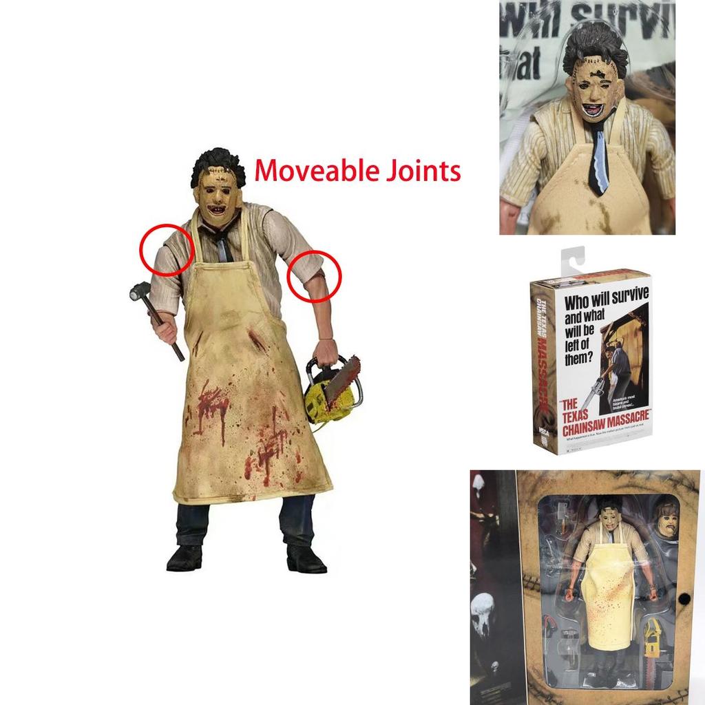 Texas Chainsaw Massacre 40th Anniversary Action Figure Collectible Model