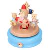 Music Box Wooden Rotating Creative Decoration Toys Birthday Gift Craft Castle In the Sky