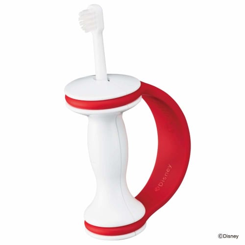 Combi Teteo Self-Brushed Baby Toothbrush Step 2 Set, Mickey Mouse