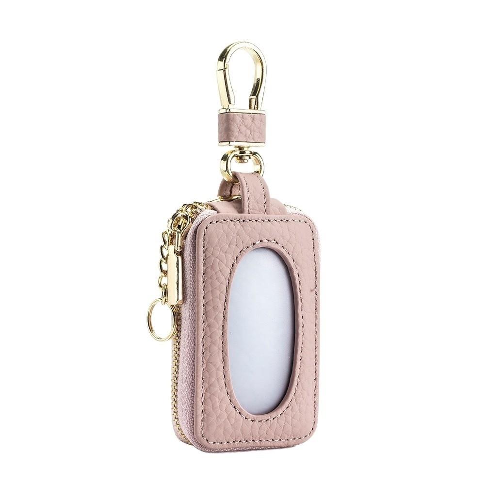 Universal Key Case Genuine Leather Leather Wallet Practical Keychain Holder  Men