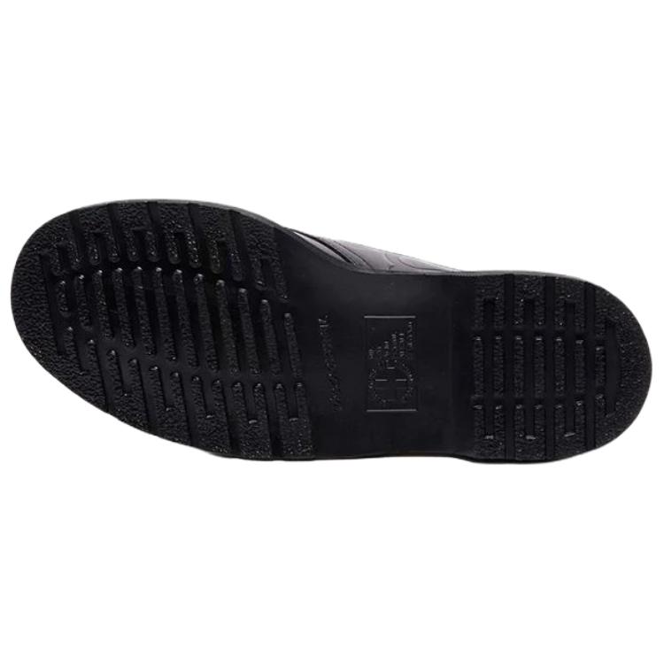 Dr. Martens 1461 Leather Comfortable Lace-Up Low-Top Casual Shoes Unisex Casual Shoes Black Silver 41765020