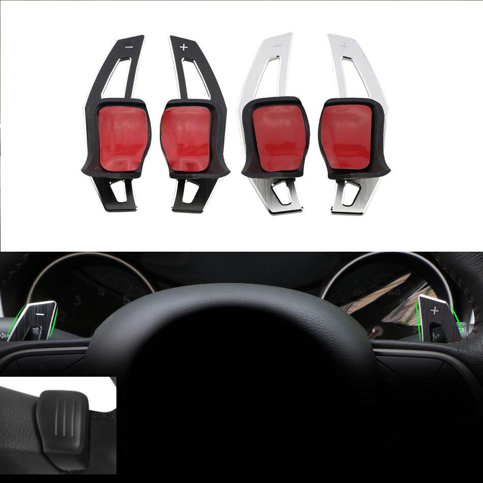 Car Steering Wheel Paddle Extend DSG Direct Shift Gear Paddle Extension for VW Tiguan Golf 6 MK5 MK6 Jetta GTI R20 R36