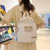 New Canvas Bag Single And Double Shoulder Crossbody Kawaii Sheep Sprout Soft