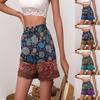 Women's Casual Bohemian Ethnic Print Shorts - 2026 Collection