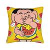 Cute Cartoon Magali Pillow Cover  Retro Trendy Pillow Case For Office Car Home Decor Square Cushion Cover Gift Idea