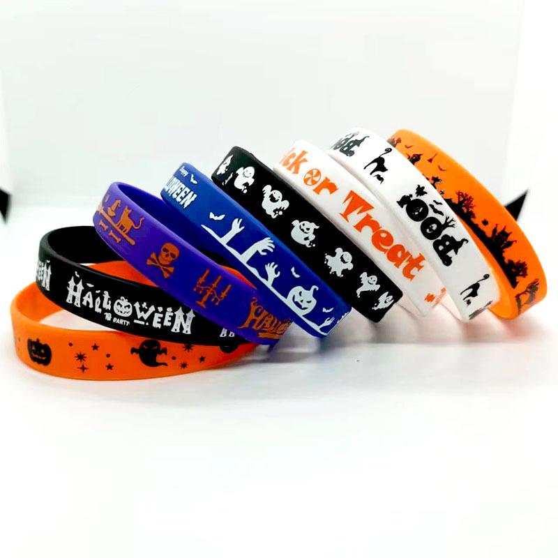 Süßes oder Saures Halloween Silikonarmband