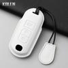 Leather Car Key Case Cover Shell For Mazda 2 3 6 Atenza Axela Demio Cx-5 Cx5 Cx-3 Cx3 Cx7 Cx-7 Cx-9 Cx9 Mx5 2 3 Buttons Keychain