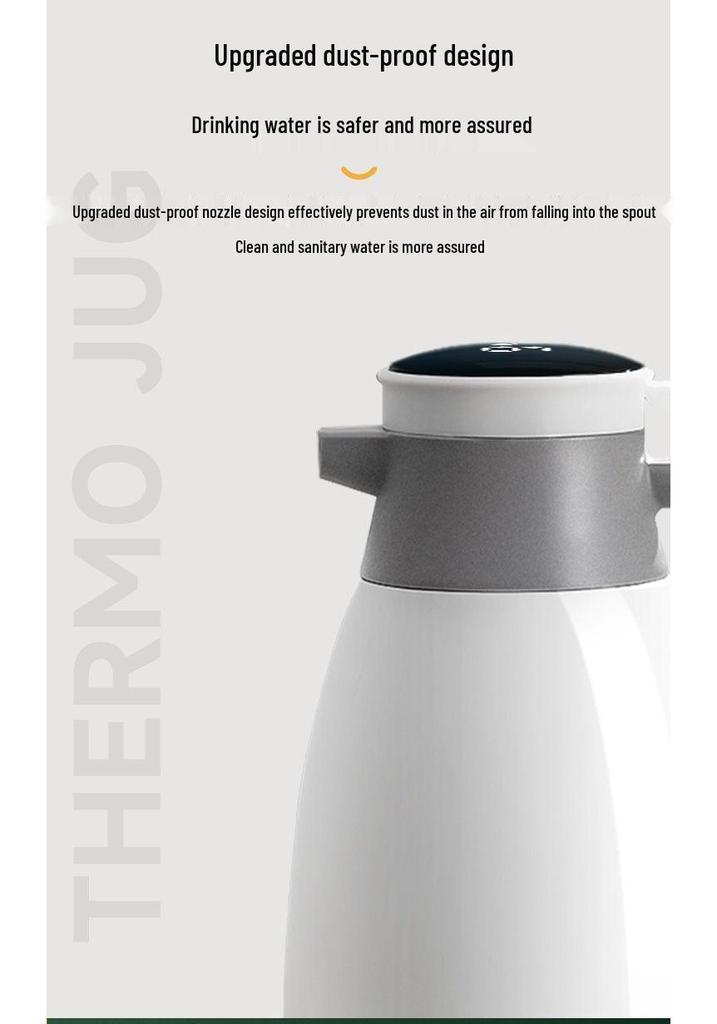 Smart Large-Capacity Insulated Kettle for Home and Dorms