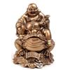 Ornamente Mido Buddha Schildkröte und Buddha Statue Skulptur Harz Moderne Kunst Statue, Heim Feng Shui Dekoration Kröte Lachender Buddha