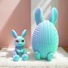 3D Printed Easter Eggs Easter Tabletop Decor Table Decoration Figure For Bookcase Window Sill Bookshelf Display Cabinet Dressing