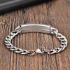 Black Leather Rope Cuban Chain Cross Men's Double Layer, Bracelet Bracelet Handmade Multilayer Leather Bracelet