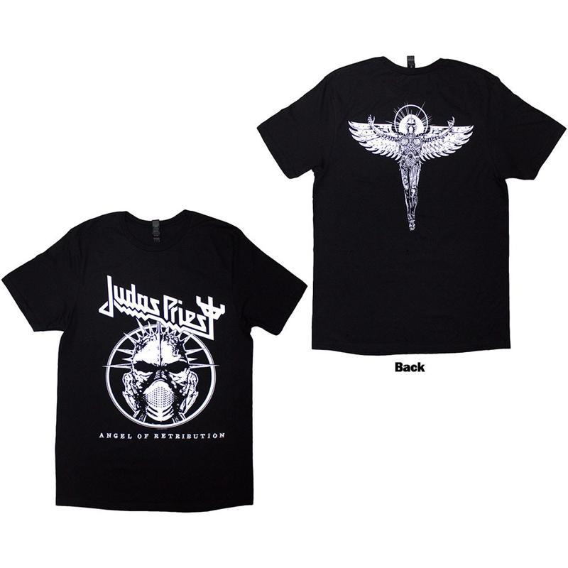 Judas Priest Angel Of Retribution T-shirt Headshot Nera Nuova
