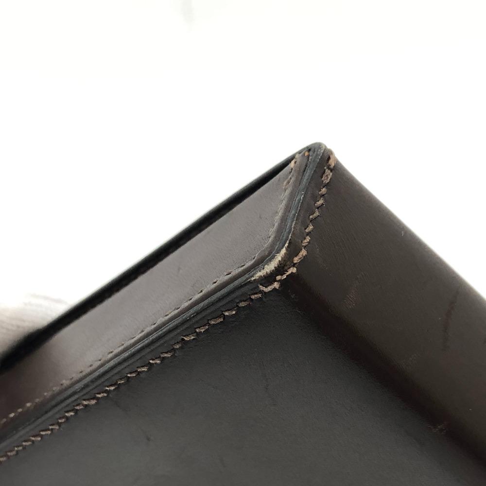 HERMES Dogon Series Box Bag accessory case Square Clutch mini party bag Pouch