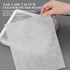 Nail Art Dust Collector Filter: Thin, Breathable, Cuttable, Non-Woven, No Dust Leakage, Disposable Fabric