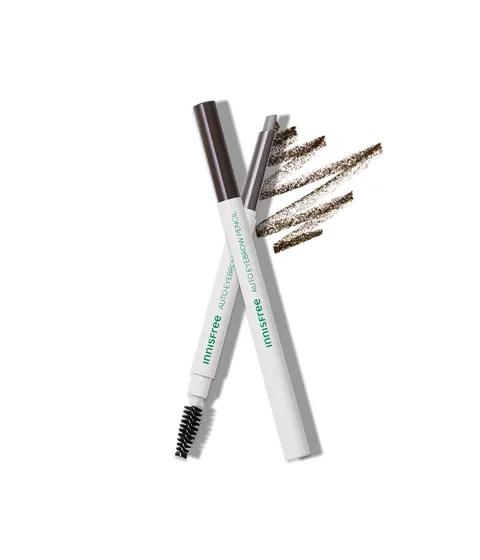 Flat eyebrow pencil (0.3g) 2 pitch-black night sky black