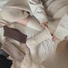 Women's Winter New Solid Color Velvet Thickened Warm Soft Cotton Socks
