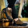 Outdoor Herren Rutschfeste Reise Wanderschuhe Neu Schnürschuhe Bequem Abriebfest Low-Top Arbeitsschuhe Mode Herren Joggingsneaker