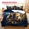 Lord of the Rings Magic Bedding Set Duvet Cover Pillowcase No Filler, Soft Home Bedroom Decor, Perfect Gift for Fans.chl