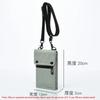 Men Travel Hanging Neck Passport Bag Women Waterproof Nylon Credit ID Card Package Portable Multifunction Money Ticket Wallet