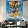 Digimon Heroes Epic Battles Await Tapestry Fashion Print Background Cloth Wall Covering Decoration Atmospheric Background Cloth Home Decor