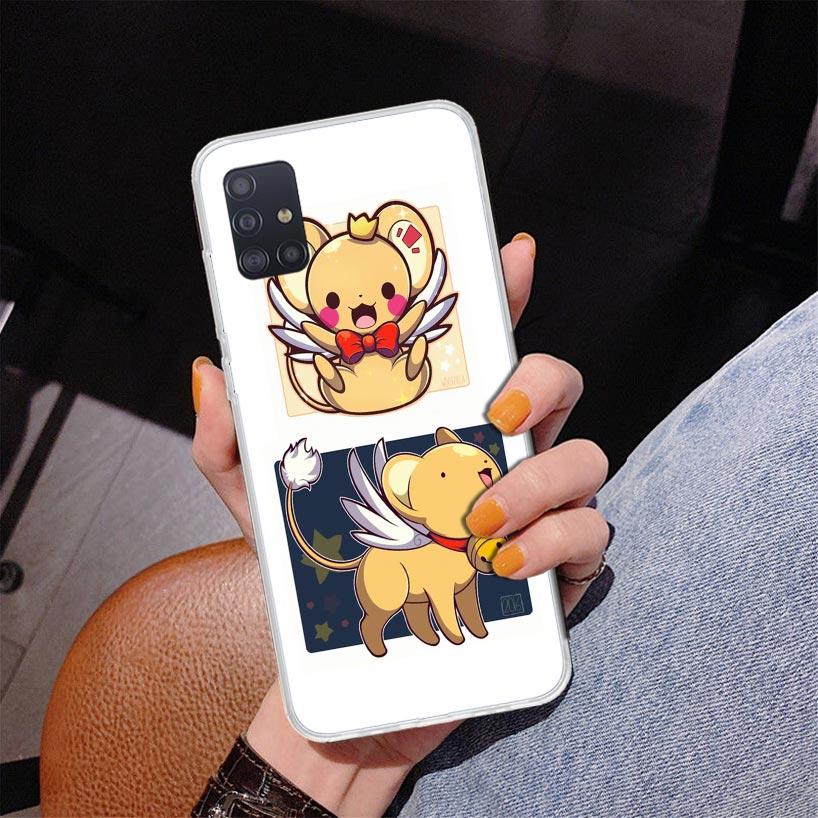 Cardcaptor Sakura Cute Magical Girl Phone Case For Samsung Galaxy A52 A32 A22 A12 A51 A31 A50S A30S A20S A10S Note 20 Ultra 10 P