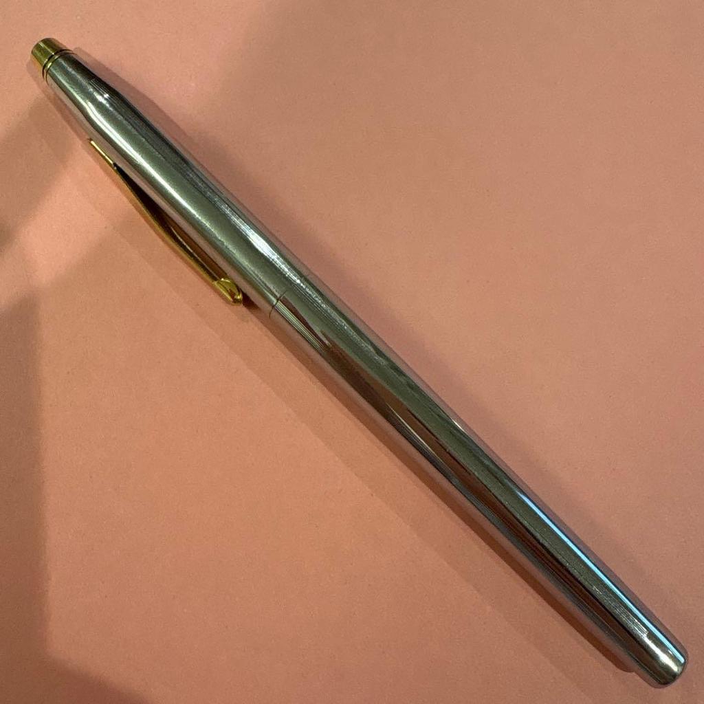 Used CROSS Ballpoint Pen Gold and Silver