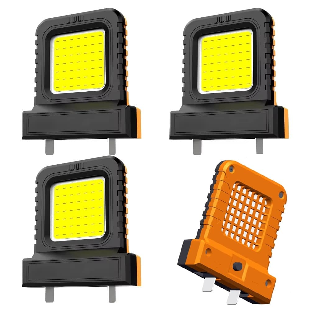 Jobsite Lighting Cordless Floodlight For Vehicle Repairs High Brightness LEDs Lightweight And Compact For Compatible Battery
